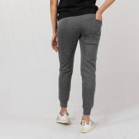 Forest Ladies Elastic Jogger Pants Yoga Training Long Pants Women Seluar Perempuan - Melange Black 810401