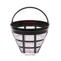 New Reusable Nylon Coffee Filter Holder Mesh Basket Coffeeware Spoon Strainer Tea Brewer Strainer Kitchen Accessories Easy Clean