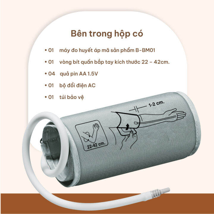 bluedot-vietnam-language-blood-pressure-monitor-b-bm01-vn