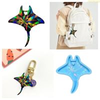 blg Batfish Resin Molds SiliconeKeychain Resin MoldResin Animal Pendant Charms Molds for Resin Casting 【JULY】