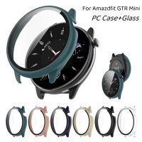 ฝาครอบนาฬิกาสำหรับ Amazfit GTR Mini GTR 4 3 Pro Hard PC Case กระจกนิรภัยป้องกันหน้าจอกันชน Shell Smart Watch อุปกรณ์เสริม