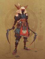 ศิลปะบนผนังญี่ปุ่น Yoshitoshi Samurai Woodblock Ronin Cat Fox โปสเตอร์ผลิตซ้ำจิตรกรรมตกแต่ง69F 0717