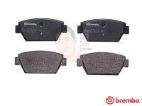 P54 010B ผ้าเบรก R (แท้ BREMBO รุ่น Black) MITSUBISHI กาแลนท์ Galant VR-4 ปี1990-1993 /กาแลนท์ อัลติม่า Galant Altima 2.0 (E55) ปี1994-1997