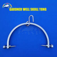 Gardner Wells Skull Traction Tongs U-Shaped Skull Tong พร้อม Pins เส้นผ่านศูนย์กลาง210มม. Orthopedic Instrument Veterinary เครื่องมือ