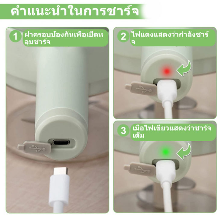 จัดส่งจากประเทศไทย-เครื่องบดกระเทียม-เครื่องเทศ-ที่บดกระเทียม-เครื่องบดสับ-ไร้สายแบบใช้มือถือ-เครื่องบดกระเทียมไฟฟ้า-เครื่องบดอาหาร-zap129