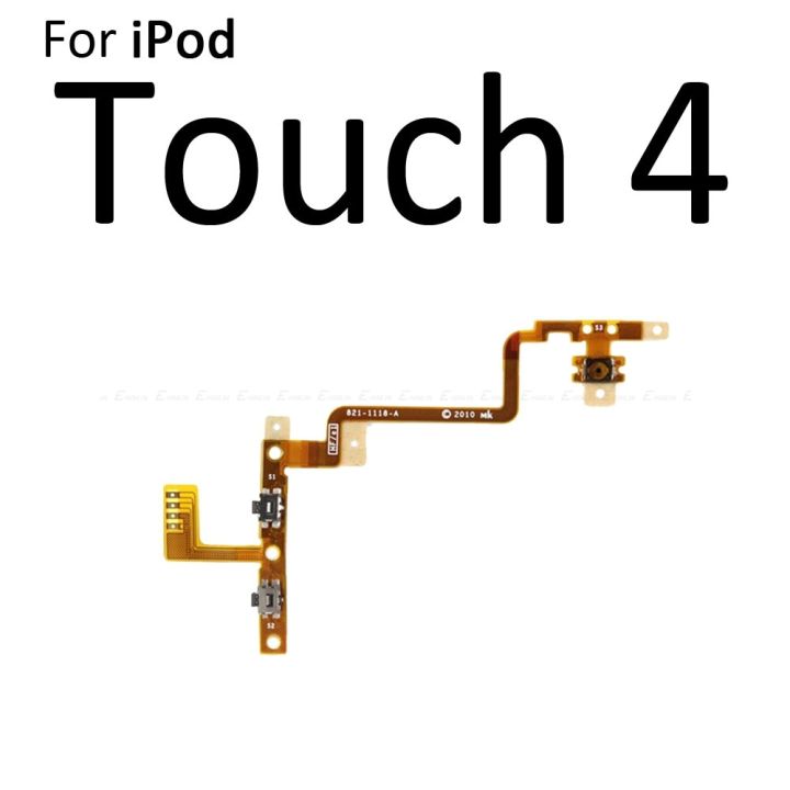 ระดับเสียงปิดเสียงสวิตช์เปิดสวิตช์เปิดปิดปุ่มกุญแจสายดิ้นสําหรับ-ipod-touch-2-3-4-5-nano-6-7-อะไหล่ซ่อม