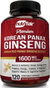 NutriFlair Korean Panax Ginseng 1600mg