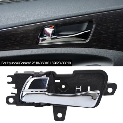 มื่อจับประตูด้านในตกแต่งภายในรถยนต์ Lh/rh สำหรับ Hyundai Sonata 2011 2012 2013 2014 82610-3S010อุปกรณ์ตกแต่งรถยนต์