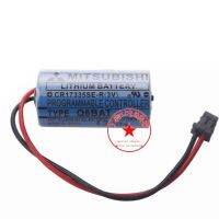 Mitsubishi Q ซีรีส์ Gratis Ongkir ใหม่/ต้นฉบับ Q6BAT แบตเตอรี่ PLC (CR17335SE-R/3V) พร้อมปลั๊ก