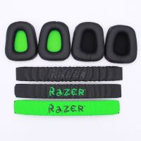 แผ่นรองที่คาดศีรษะที่ครอบหูแบบนุ่มสำหรับหูฟังคอมพิวเตอร์เล่นเกม Razer Electra