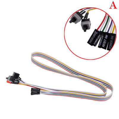 baoda ATX PC Compute motherboard Power CABLE ON/OFF/Reset ไฟ LED POWER RESET SWITCH