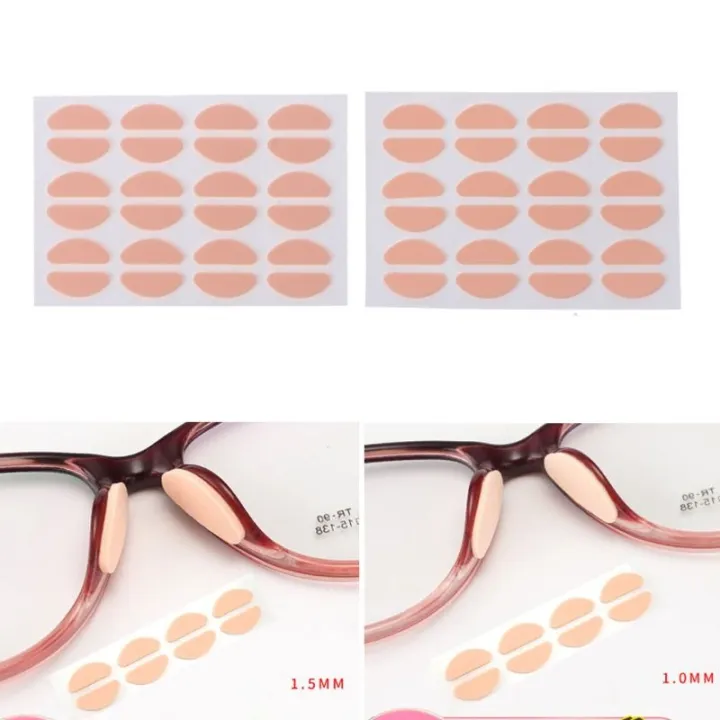 12-pair-soft-foam-nose-pad-invisible-skin-color-glasses-holder-pads-anti-slip-anti-makeup-eyeglass-sunglasses-nose-pads