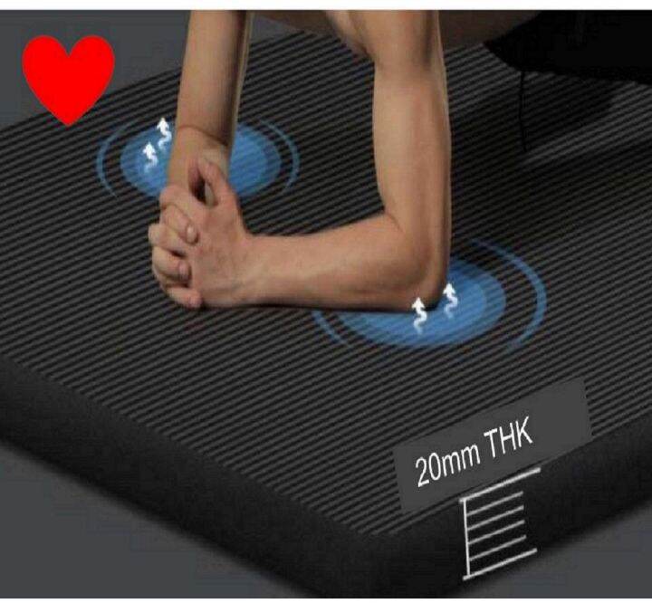 (SG Seller & Ready) Super Thick and Good Exercise Mat (200cm x 80cm x 20mm) Lazada Singapore