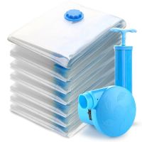 Air Vacuum Bag for Clothes Storage Bag Travel Organizer Space Saver Bags for Blankets Comforters Compression Bags Convenient