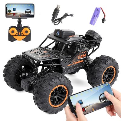 Rc High-speed Drift Off-road Car With HD 720P WIFI Controller APP Remote Control Radiocontrol Climbing Kid Boy Adult Toy Gift