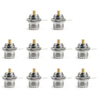 10 Pcs Connector UHF Female SO239 Jack Bulkhead Solder Panel Mount Straight