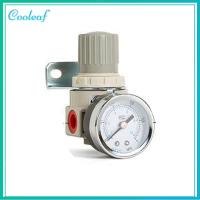 COOLEAF AR2000 ตัวกรองอากาศอัด AFR- 1/4 "NPT เครื่องควบคุมแรงดัน นิวแมติก หน่วยคู่ เครื่องควบคุมการ น้ำในน้ำ