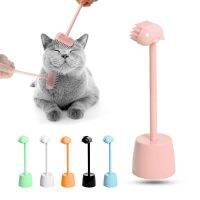 6 Colors Interactive Cat Massager Brush Toys Washable Puppy Cat Comb Remover Floating Hair Grooming Tool Cat Accessories Pet Brushes  Combs