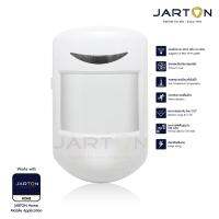 JARTON เซนเซอร์ PIR ผนัง RF433 88050W ตรวจจับความเคลื่อนไหว สมาร์ทโฮม สำหรับชุด ชุด Gateway RF433