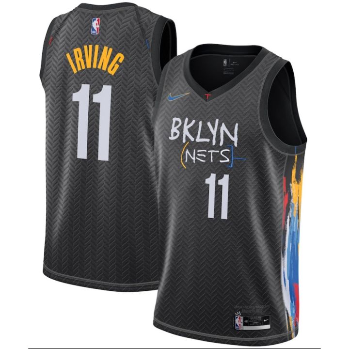 hot-pressed-เสื้อบาสเกตบอล-nba-กางเกงบอล-2021-newest-nba-jersey-brooklyn-nets-no-11-irving-sports-jersey-basketball-jersey