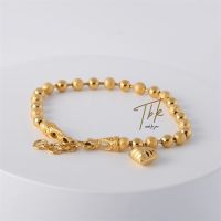 COD SDGREYRTYT TBK 24K Gold Bracelet For Women Accessories Hypoallergenicity 512B