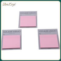 SHUKEYI สีชมพูอมชมพู แผ่นบันทึกย่อแบบใส multibey สีดำสีดำ กระดาษสำหรับตกแต่ง กระดาษติดกาวสีชมพู การออกแบบทางวิศวกรรม แจ้งเตือนกระดาษโน้ตน่ารัก ออฟฟิศสำหรับทำงาน