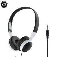 New Wired Headphones Office Online Training Headset Surround Stereo Music Earphones Rotary Folding Headset for Computer Phone