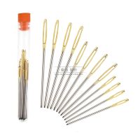 [COD] Sewing Needle Big Embroidery 12PCS With Transparent Bottle Set Blunt Wholesale