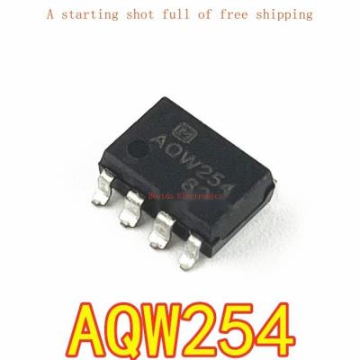 10Pcs AQW254 Optocoupler Solid State Relay Optocoupler In-Line DIP-8 Patch SOP