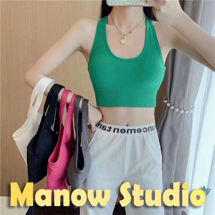 บรา-บราสายเดี่ยว-เสื้อกล้าม-สายเดี่ยว-บราสายเดี่ยวแบบสวม-t15-manow-studio