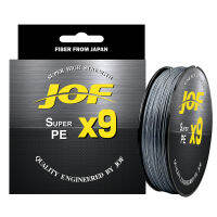 JOF 500 Standard Line Number 0.8-6.0# m Fishing Line 9 Strands Multifilament Fluorocarbon Fishing Accessories 9-36.3kg