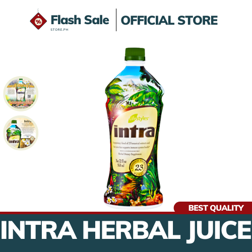 Intra Juice Lifestyles 950ml BFAD Approved Made in Canada 100