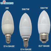 5W E27 AC Ampoule 7W เทียนอบอุ่น Cob ประหยัดระเบิดคริสตัลสีขาว220V 3W เย็น110V นำแชนเดอร์หลอดไฟหลอดไฟ E14