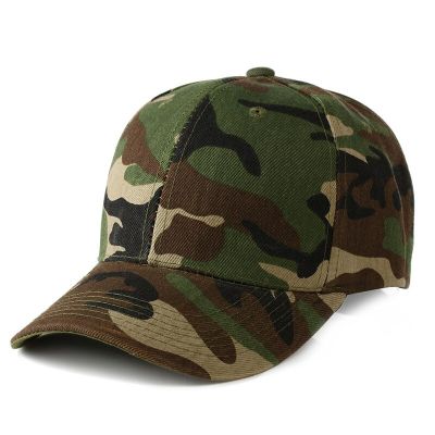 2022 Spring Summer Mens Army Camouflage Cap Camo Baseball Hunting Fishing Blank Desert Hat