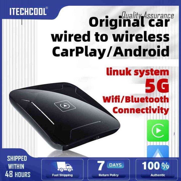 Mini Wireless Carplay Adapter Support Bluetooth Magic Box Carplay Auto