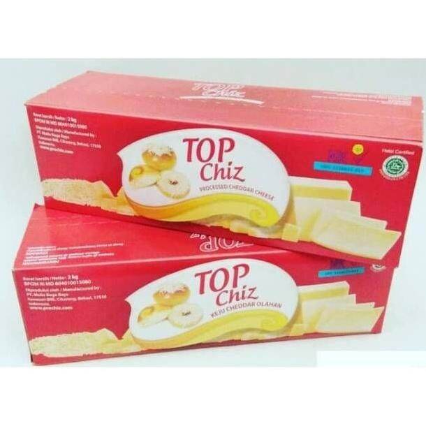 KEJU CHEDAR TOPCHIZ 2KG CHEDDAR CHEESE HALAL Lazada Indonesia