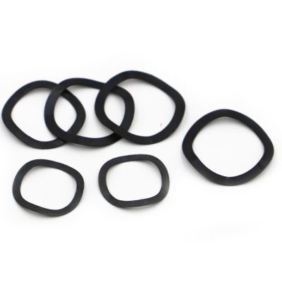 M3 M4 M5 M6 M8 M10 M12 M14 M16 M19 M21 M24 M27 M30 M34 M38 M40 M50 Black Steel 65MN Three Wave Washers Spring Washer