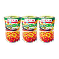 ?Free Shpping? Brook Bake Bean In Tomato Sauce 425 g x 3 pcs