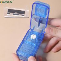 Portable Pill Cutter Splitter Divide Storage Medicine Cut Compartment Box Holder Travel Pill Case Medicine Drugs Pill Container