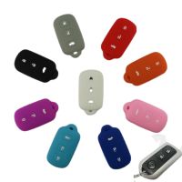 ☑ Silicone Rubber Car Key Cover Case for Toyota Camry COROLLA Vios REIZ Highlander CROWN PRADO YARIS Car Key 3 Buttons