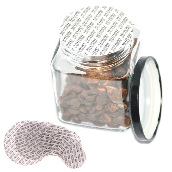 {LIHUANG} 100Pcs Self adhesive Foam Press Seal Cap Liners Cosmetic Jar