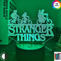 Stranger Things American Web Series Led Night Light 7 Colors Changing Touch Sensor Bedroom Nightlight Table Lamp Best Gift