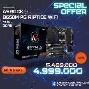 Mainboard ASROCK B650M PG Riptide WiFi