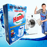 Bột tẩy lồng máy giặt hando Hộp 2 Gói 200G siêu mạnh