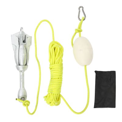 Marine Ship Anchor Kit Easy Connection Foldable Portable Long Horizontal Towing Force Boat Anchor for River