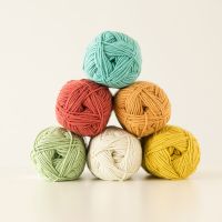 【CC】 Susan  39;s 50g/roll 4-ply Combed Cotton Baby Wool Sweater The Crochet Material Yarn for