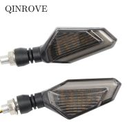 Motorcycle Turn Signals Light Universal ABS Indicators Scooter LED Strobe Lamp For Honda Kawasaki ER6N KTM Suzuki SV650 SV400