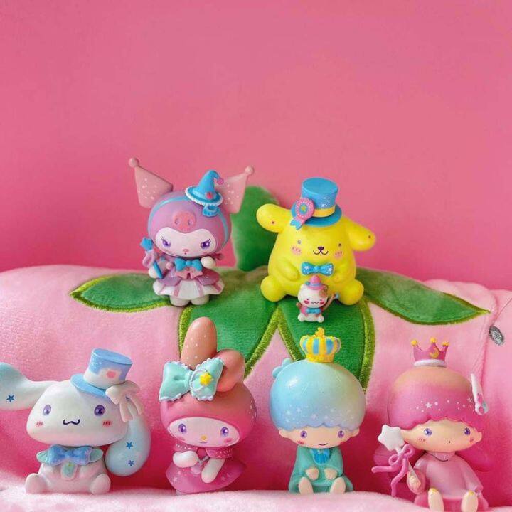 รูปปั้น-liand-kids-toys-โมเดลเคลื่อนไหวของตกแต่งเดสก์ท็อป-cinnamoroll-kuromi-กล่องทึบของเล่น-my-melody-โมเดลของเล่นหุ่นของเล่นหุ่นแอคชั่น