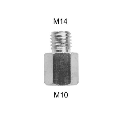 อะแดปเตอร์แปลงหัวต่อเครื่องเจียร์ M-10เป็น M14,อะแดปเตอร์อุปกรณ์เชื่อมต่อเครื่องเจียรจำนวน1ชิ้น