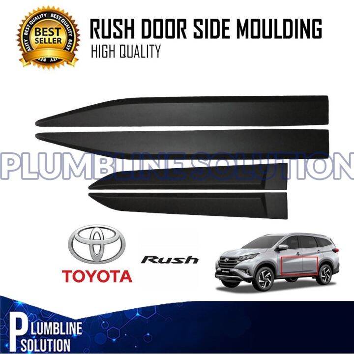 Side Body Moulding for Toyota Rush G E 2018 2019 OEM or Cladding led